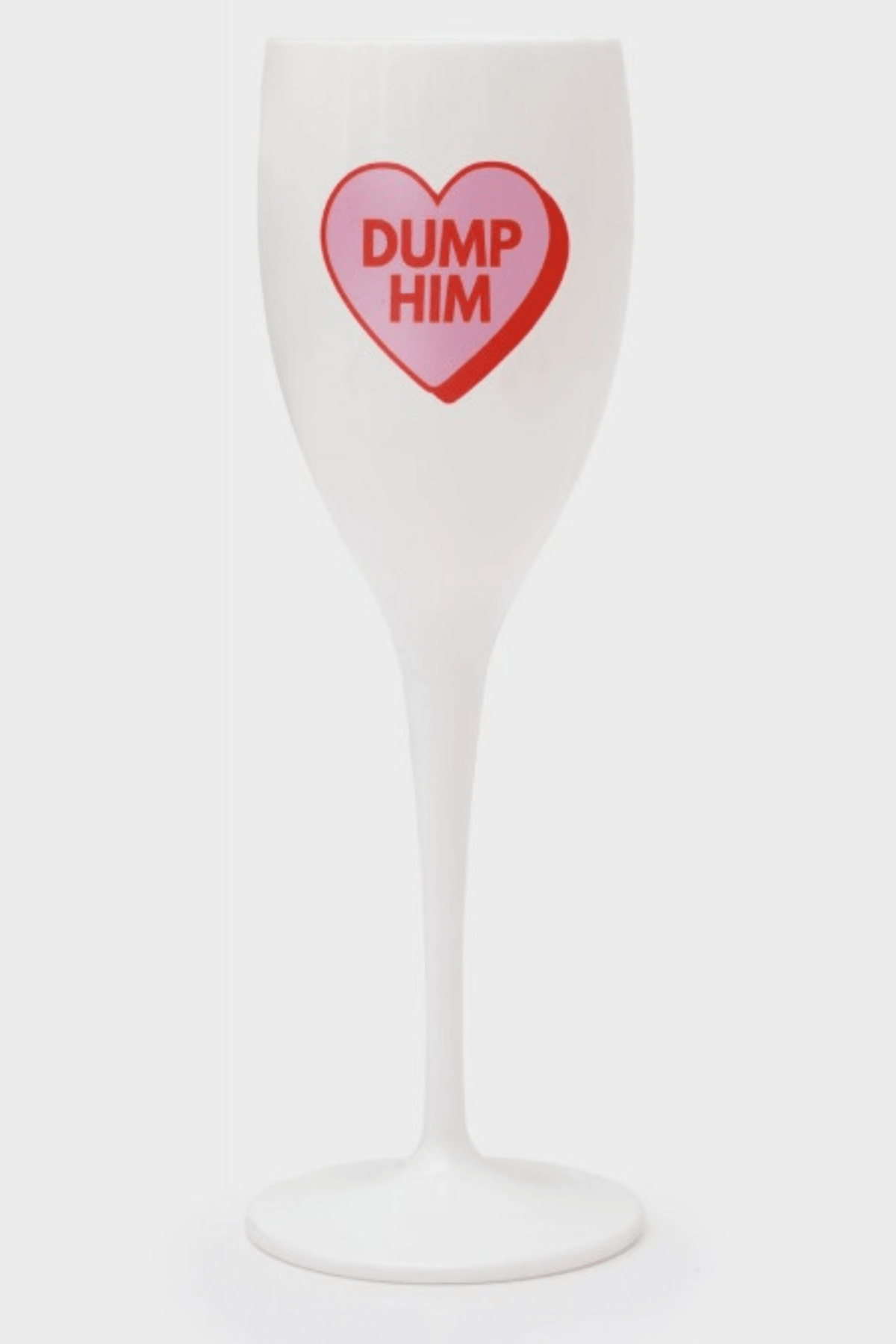 Dump Him - Champagne Flute