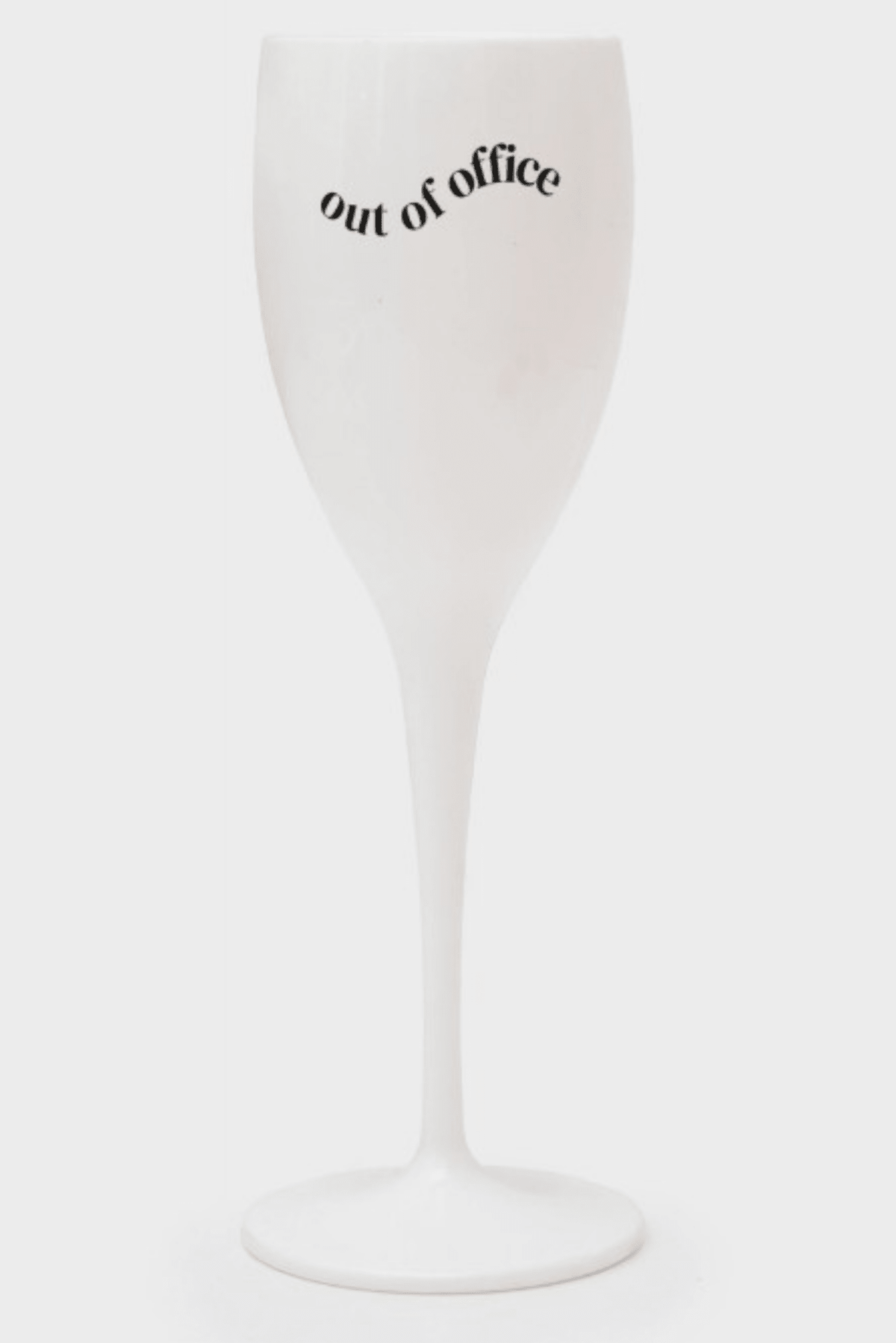 Out of Office - Champagne Flute