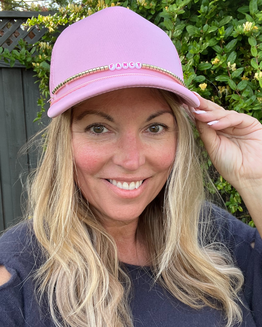 Fancy Trucker Hat - Pink