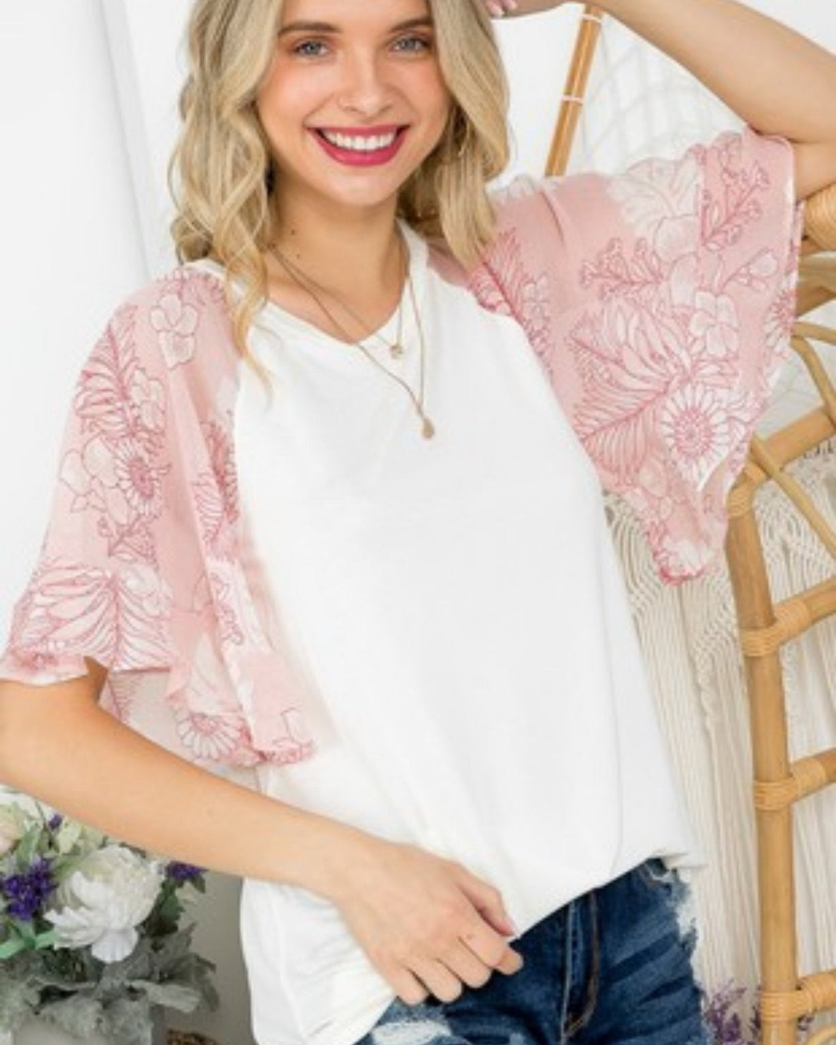 Sea Breeze Flutter Tee