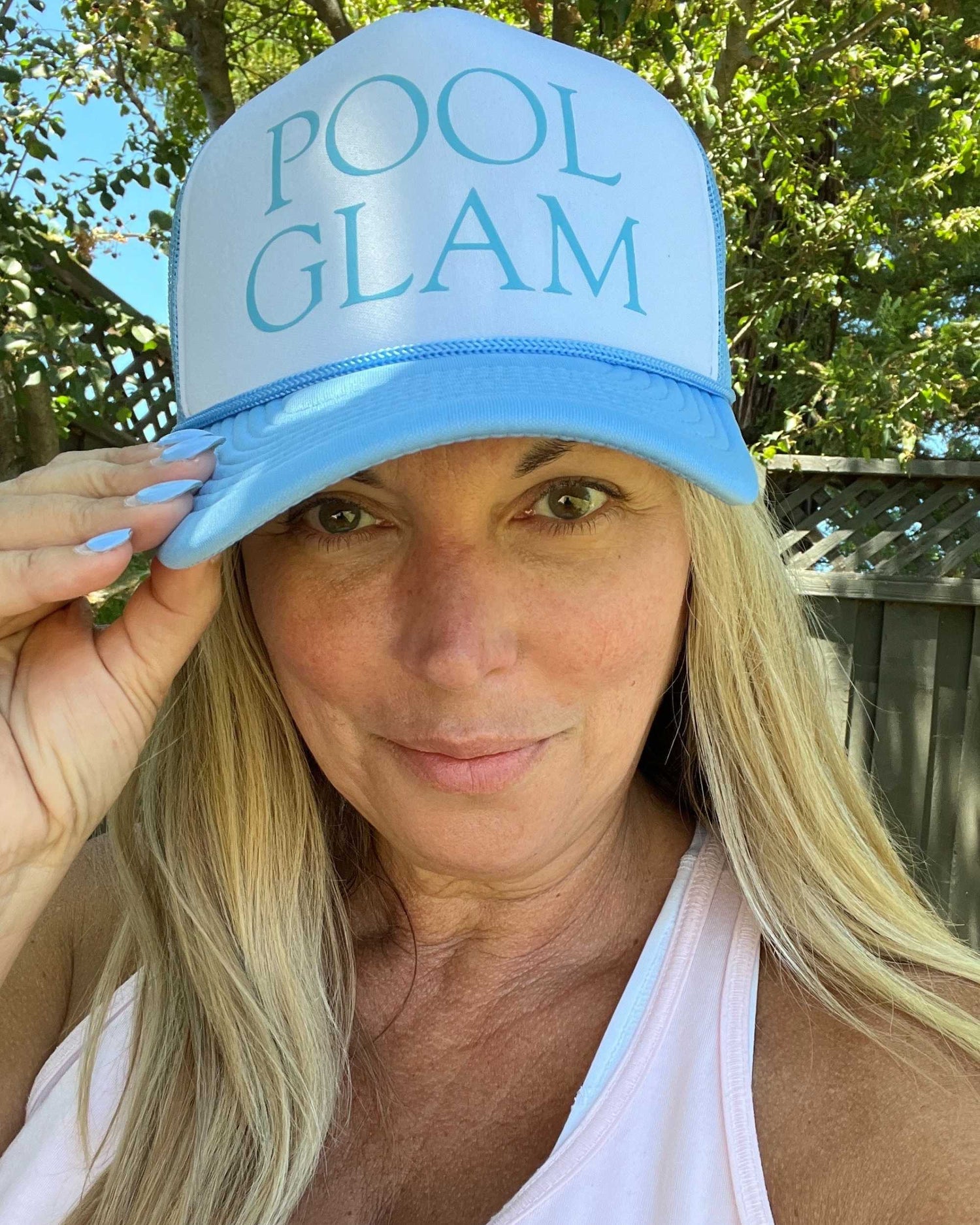 POOL GLAM Trucker Hat