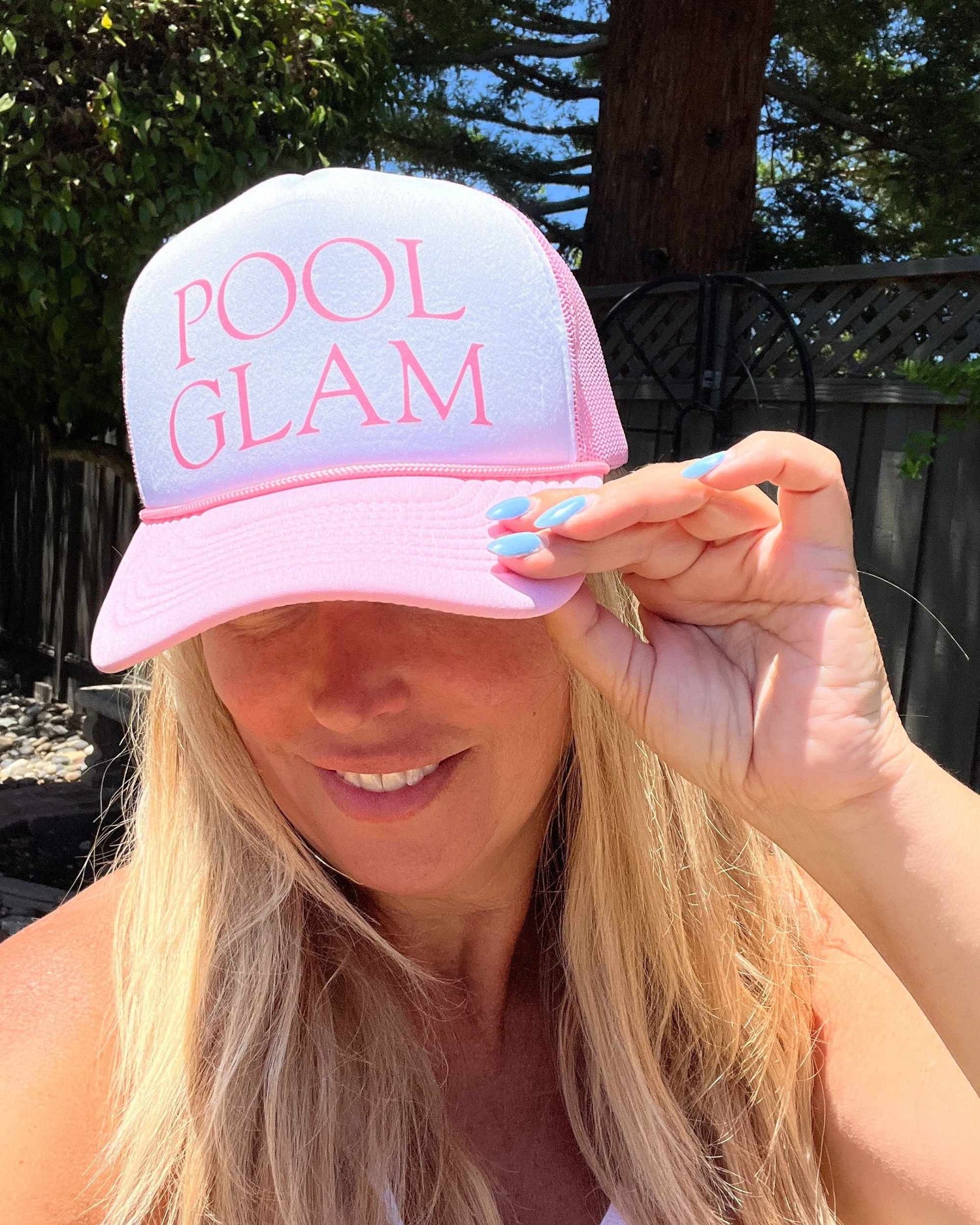 POOL GLAM Trucker Hat
