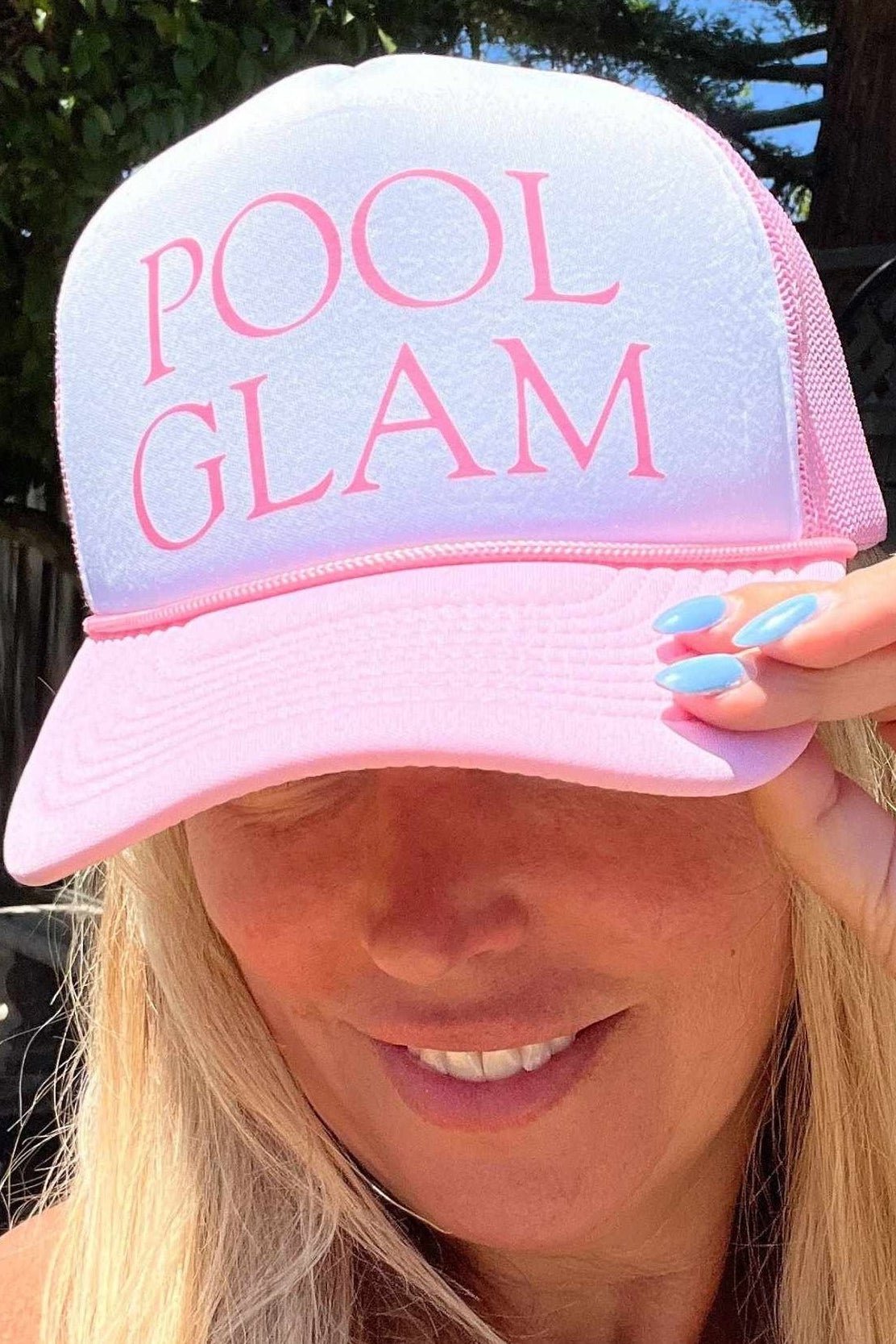 POOL GLAM Trucker Hat