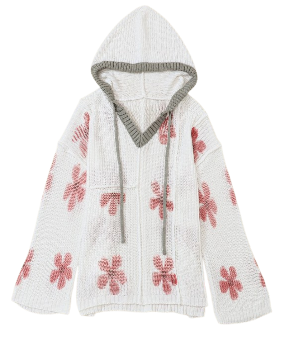 The Coastal Bloom Sweater Hoodie