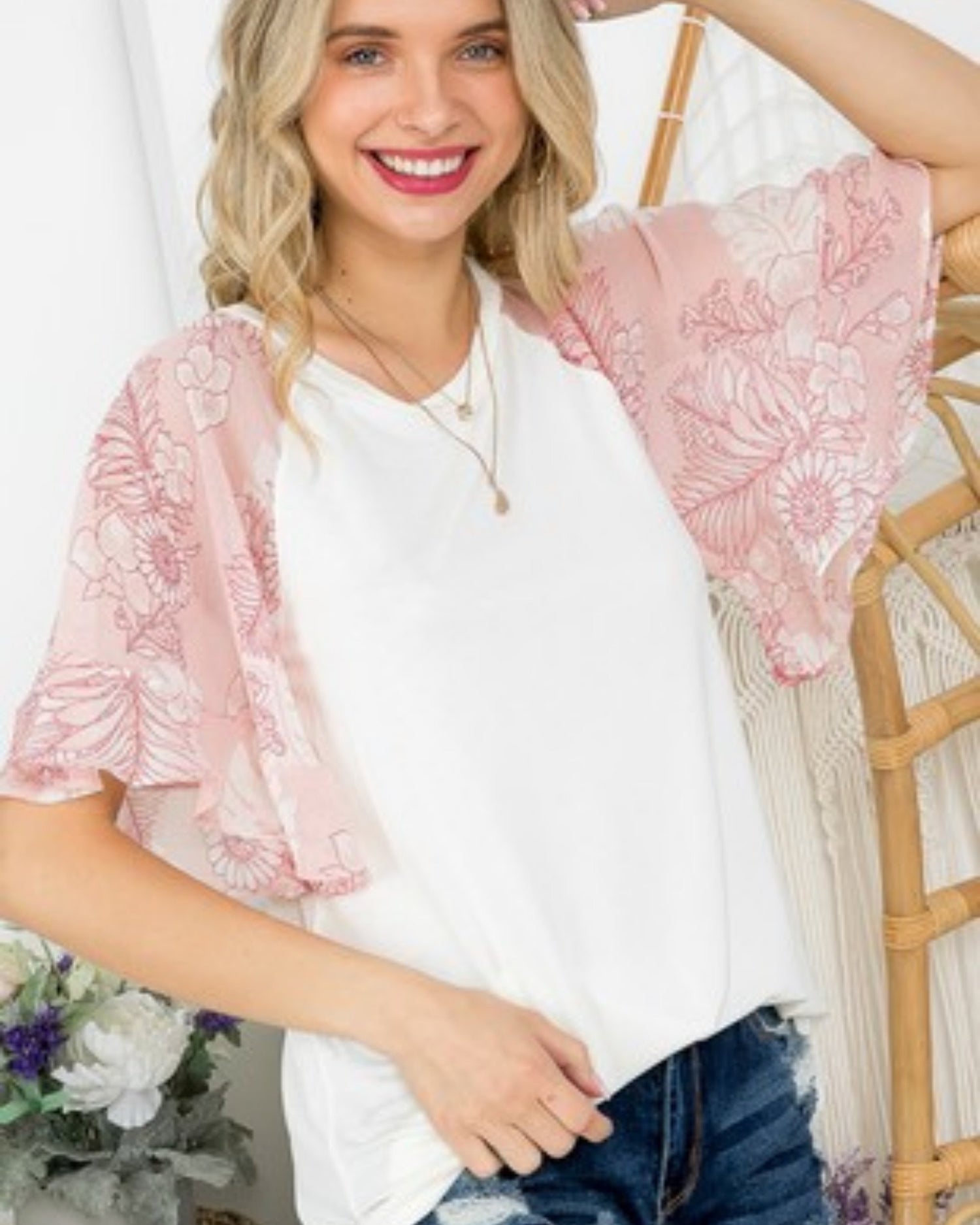 Sea Breeze Flutter Tee