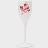 'Tis The Damn Season - Champagne Flute