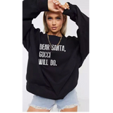 Dear Santa Sweatshirt - Black
